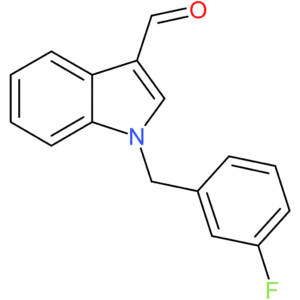1-(3-fluorobenzyl)-1H-indole-3-carbaldehyde