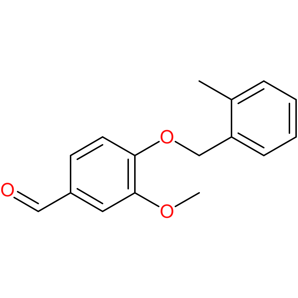 3-methoxy-4-((2-methylbenzyl)oxy)benzaldehyde