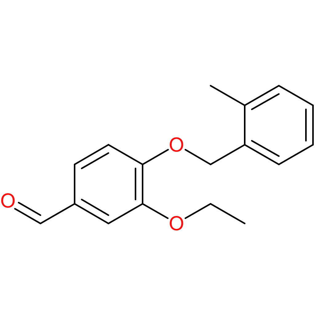 3-ethoxy-4-((2-methylbenzyl)oxy)benzaldehyde