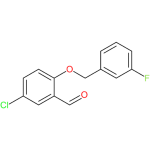 5-chloro-2-((3-fluorobenzyl)oxy)benzaldehyde