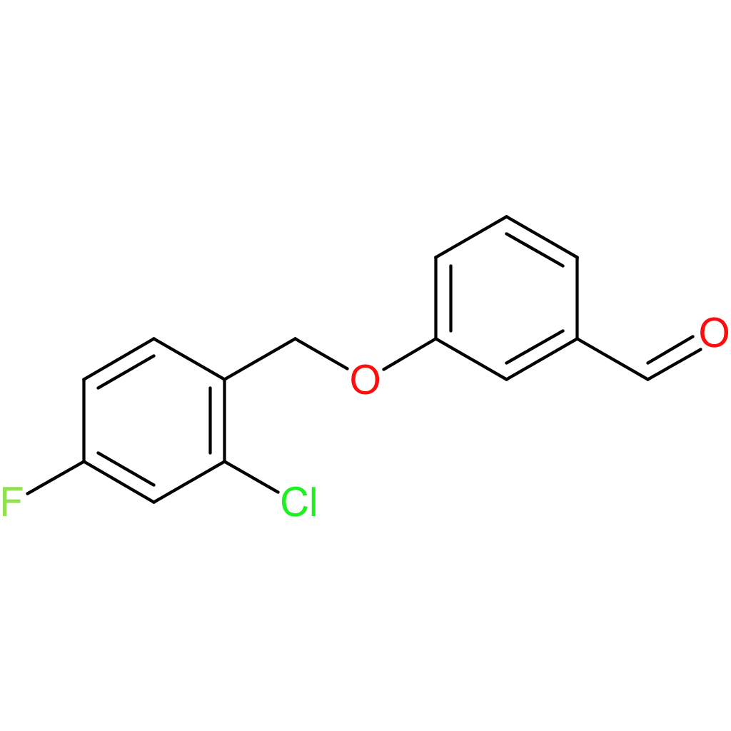 3-((2-chloro-4-fluorobenzyl)oxy)benzaldehyde