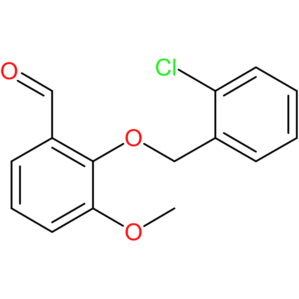2-((2-chlorobenzyl)oxy)-3-methoxybenzaldehyde