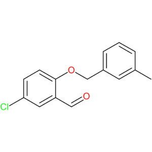 5-chloro-2-((3-methylbenzyl)oxy)benzaldehyde