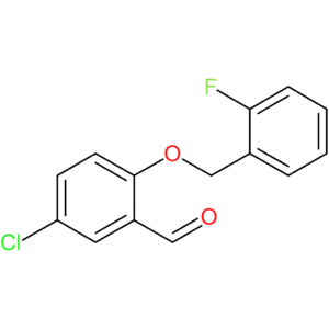 5-chloro-2-((2-fluorobenzyl)oxy)benzaldehyde