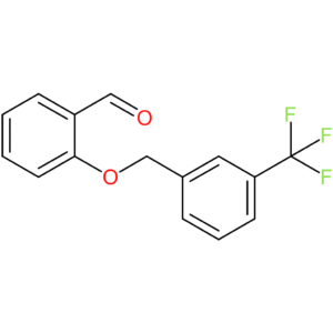 2-((3-(trifluoromethyl)benzyl)oxy)benzaldehyde
