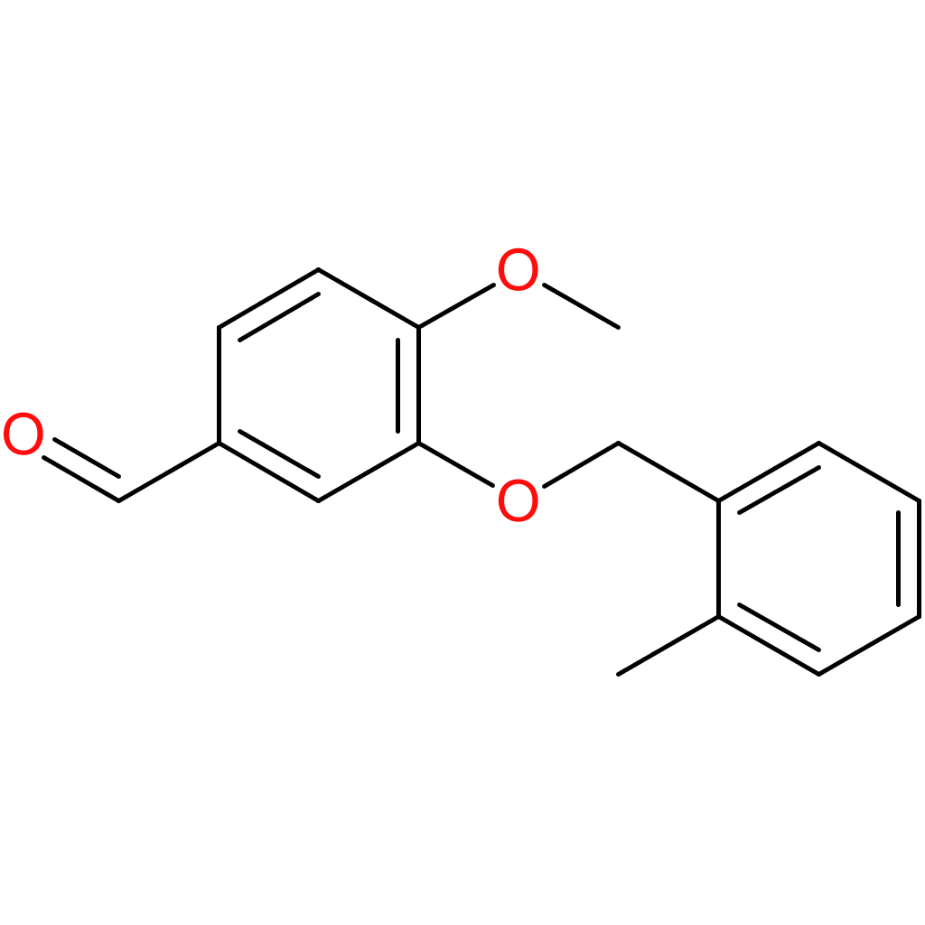 4-methoxy-3-((2-methylbenzyl)oxy)benzaldehyde