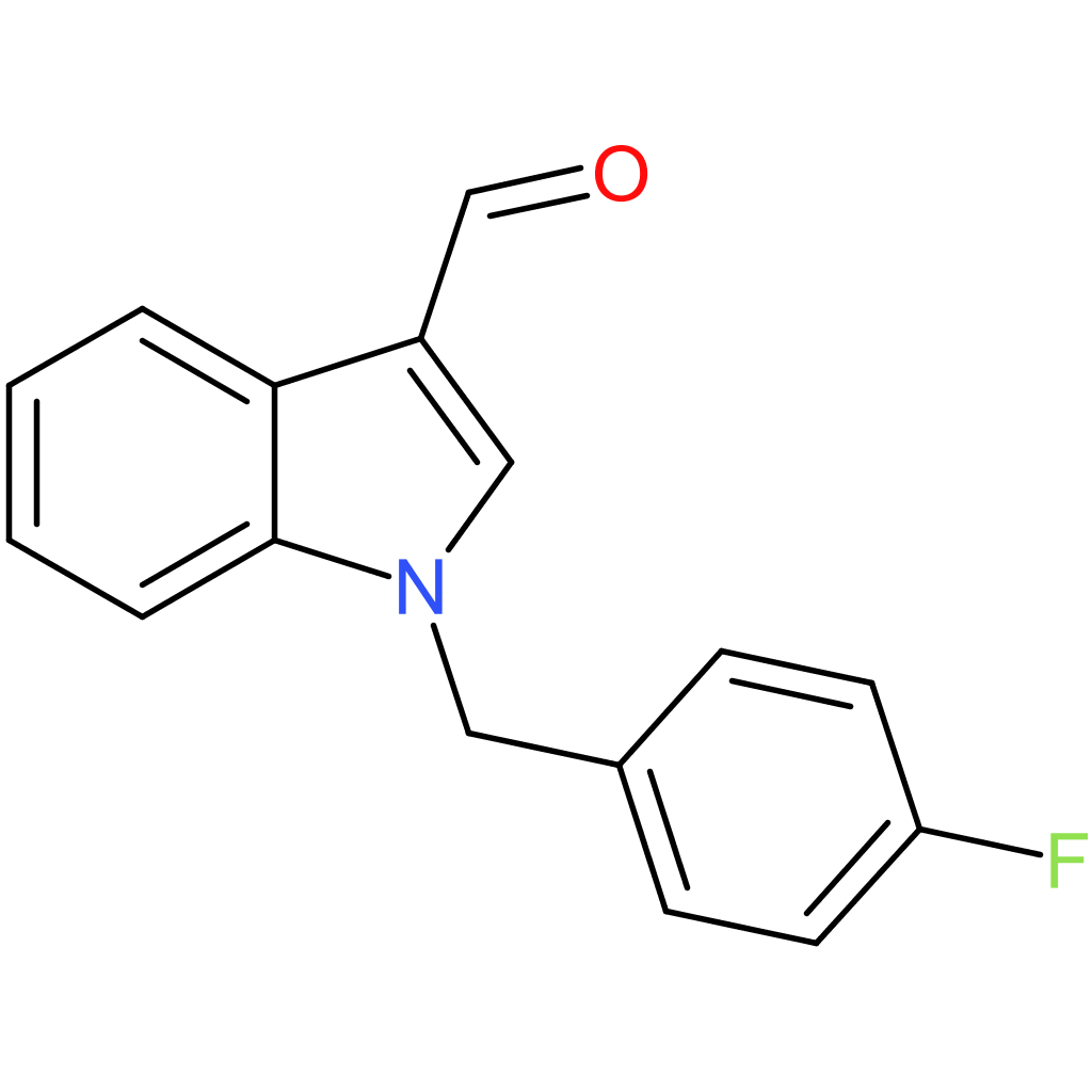 1-(4-fluorobenzyl)-1H-indole-3-carbaldehyde