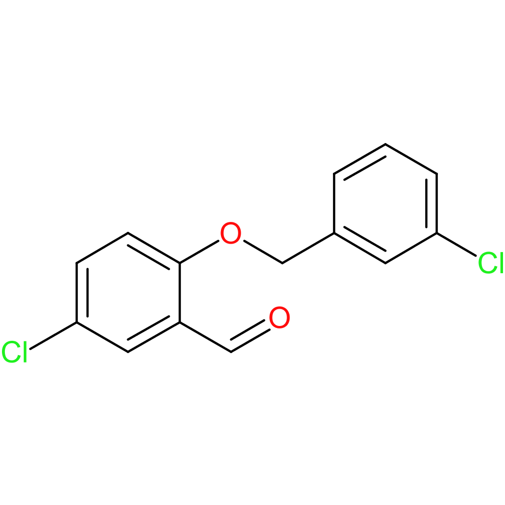 5-chloro-2-((3-chlorobenzyl)oxy)benzaldehyde