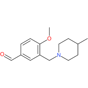 4-methoxy-3-((4-methylpiperidin-1-yl)methyl)benzaldehyde