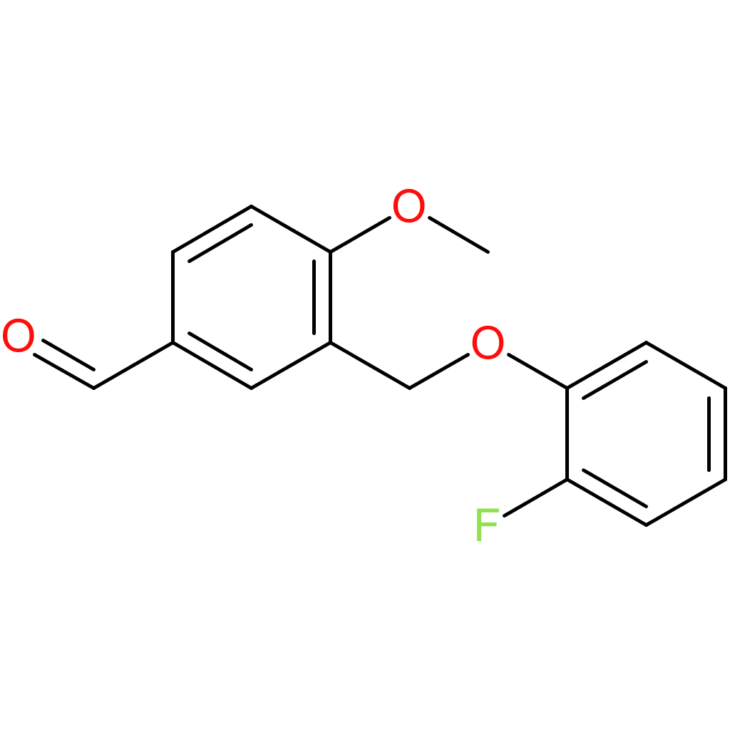 3-((2-fluorophenoxy)methyl)-4-methoxybenzaldehyde