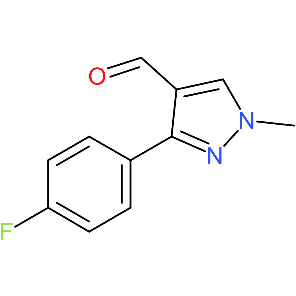 3-(4-fluorophenyl)-1-methyl-1H-pyrazole-4-carbaldehyde