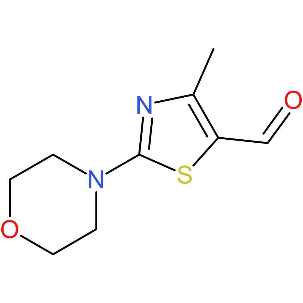 4-methyl-2-morpholinothiazole-5-carbaldehyde