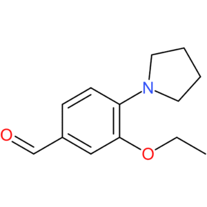 3-ethoxy-4-(pyrrolidin-1-yl)benzaldehyde