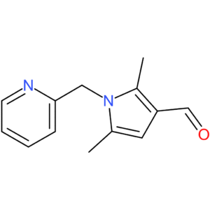 2,5-dimethyl-1-(pyridin-2-ylmethyl)-1H-pyrrole-3-carbaldehyde
