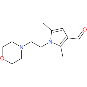 2,5-dimethyl-1-(2-morpholinoethyl)-1H-pyrrole-3-carbaldehyde