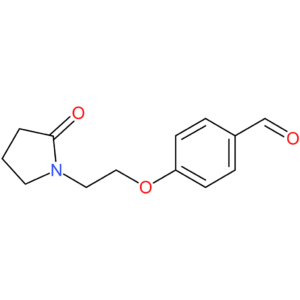 4-(2-(2-oxopyrrolidin-1-yl)ethoxy)benzaldehyde