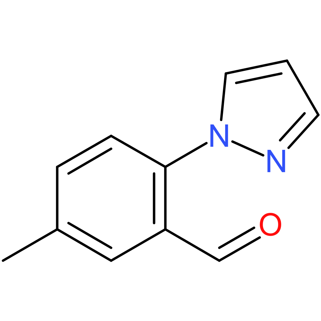 5-methyl-2-(1H-pyrazol-1-yl)benzaldehyde