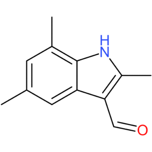 2,5,7-trimethyl-1H-indole-3-carbaldehyde