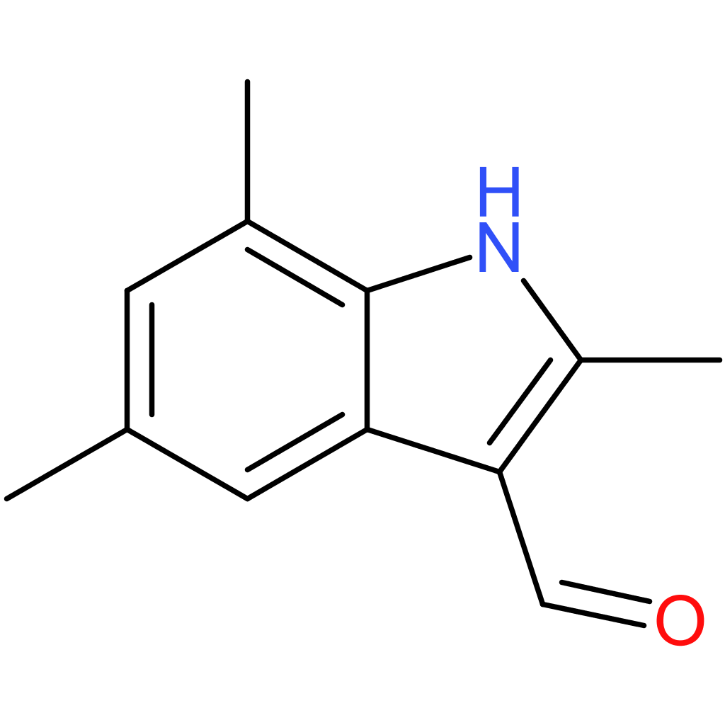 2,5,7-trimethyl-1H-indole-3-carbaldehyde