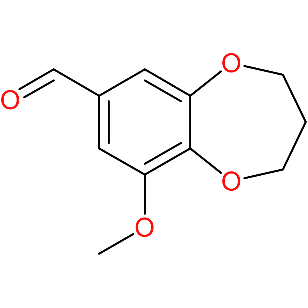 9-methoxy-3,4-dihydro-2H-benzo[b][1,4]dioxepine-7-carbaldehyde