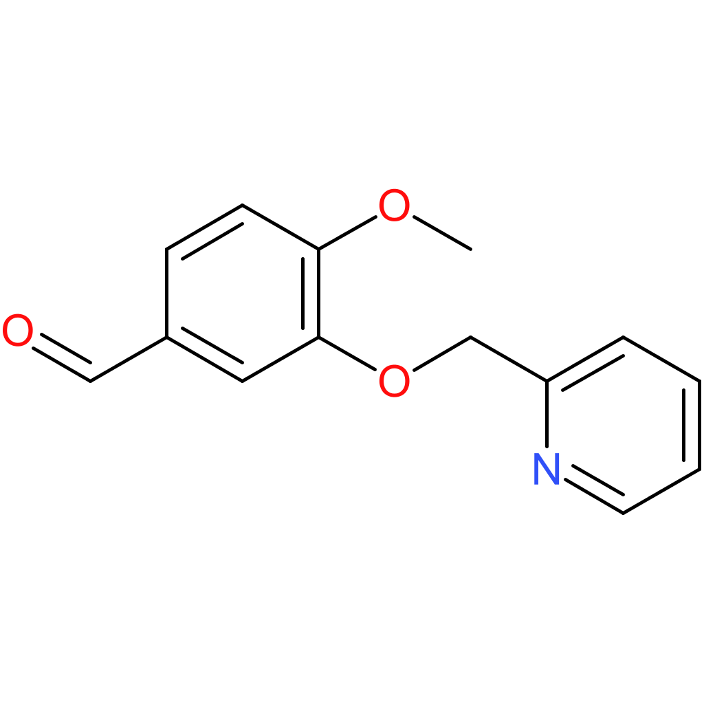 4-methoxy-3-(pyridin-2-ylmethoxy)benzaldehyde