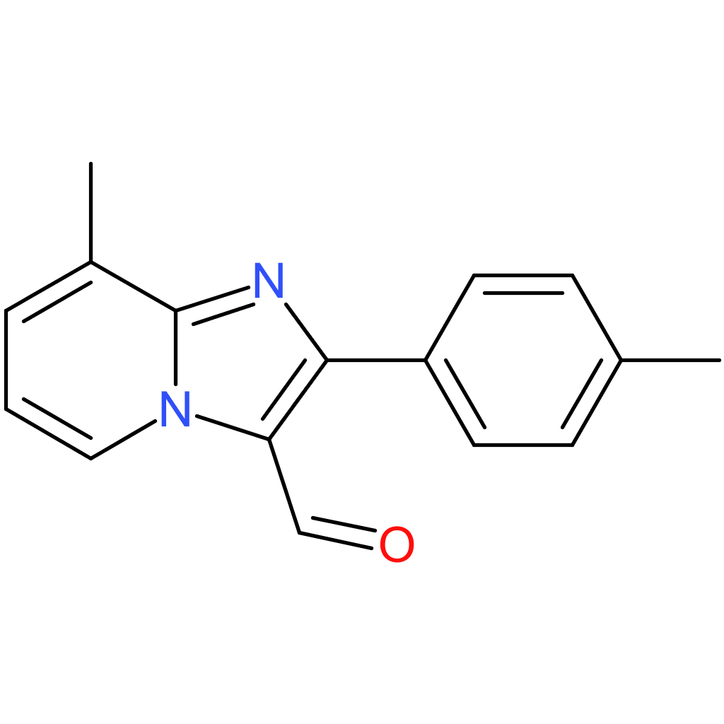 8-methyl-2-(p-tolyl)imidazo[1,2-a]pyridine-3-carbaldehyde