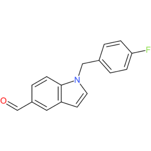 1-(4-fluorobenzyl)-1H-indole-5-carbaldehyde
