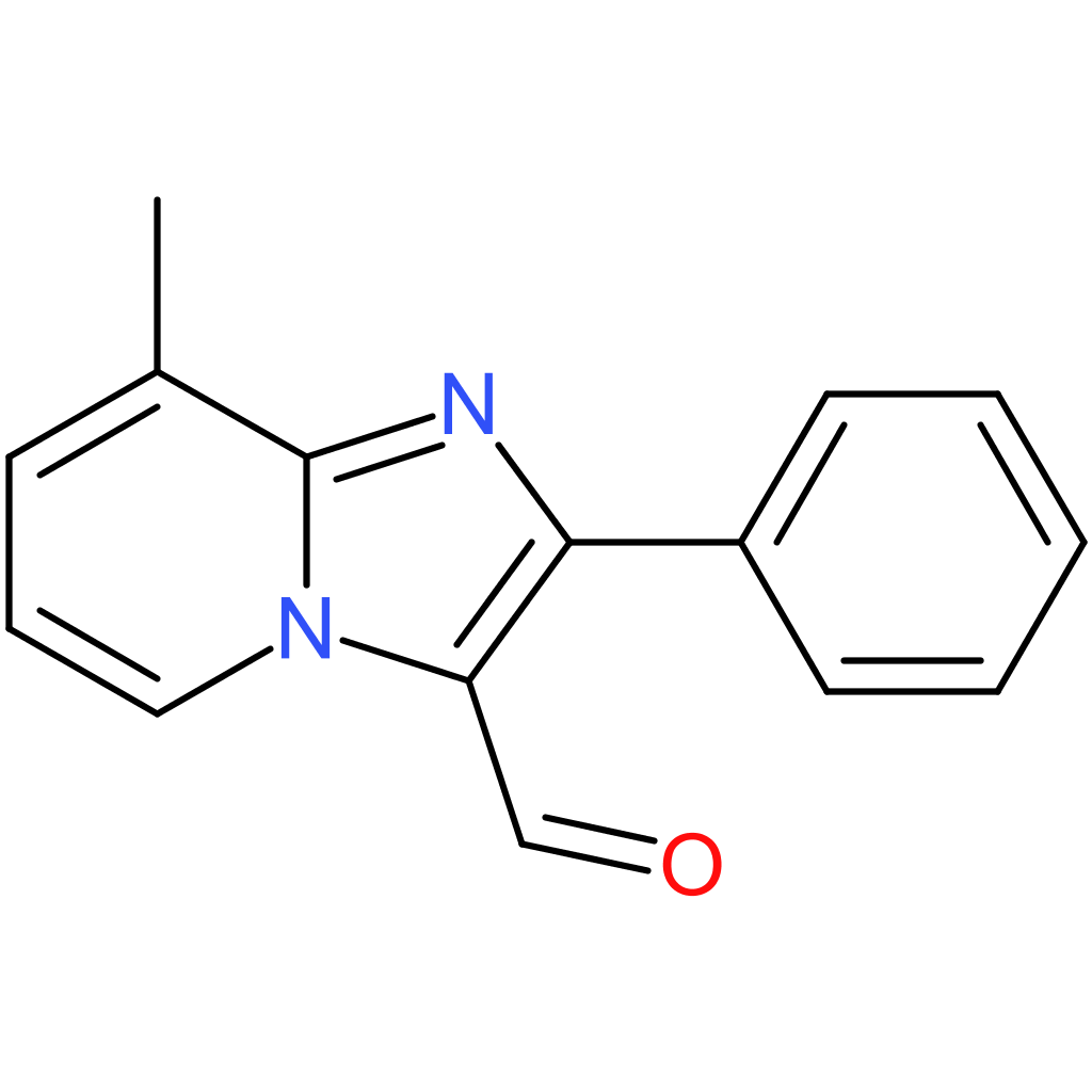 8-methyl-2-phenylimidazo[1,2-a]pyridine-3-carbaldehyde