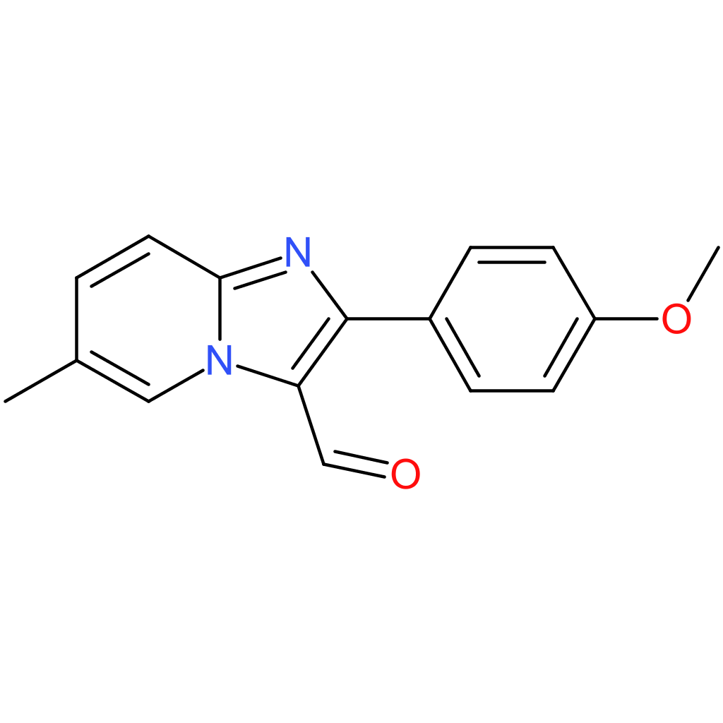 2-(4-methoxyphenyl)-6-methylimidazo[1,2-a]pyridine-3-carbaldehyde