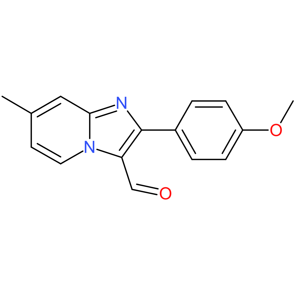 2-(4-methoxyphenyl)-7-methylimidazo[1,2-a]pyridine-3-carbaldehyde
