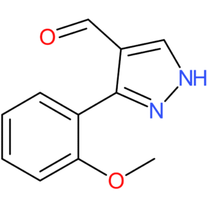 3-(2-methoxyphenyl)-1H-pyrazole-4-carbaldehyde