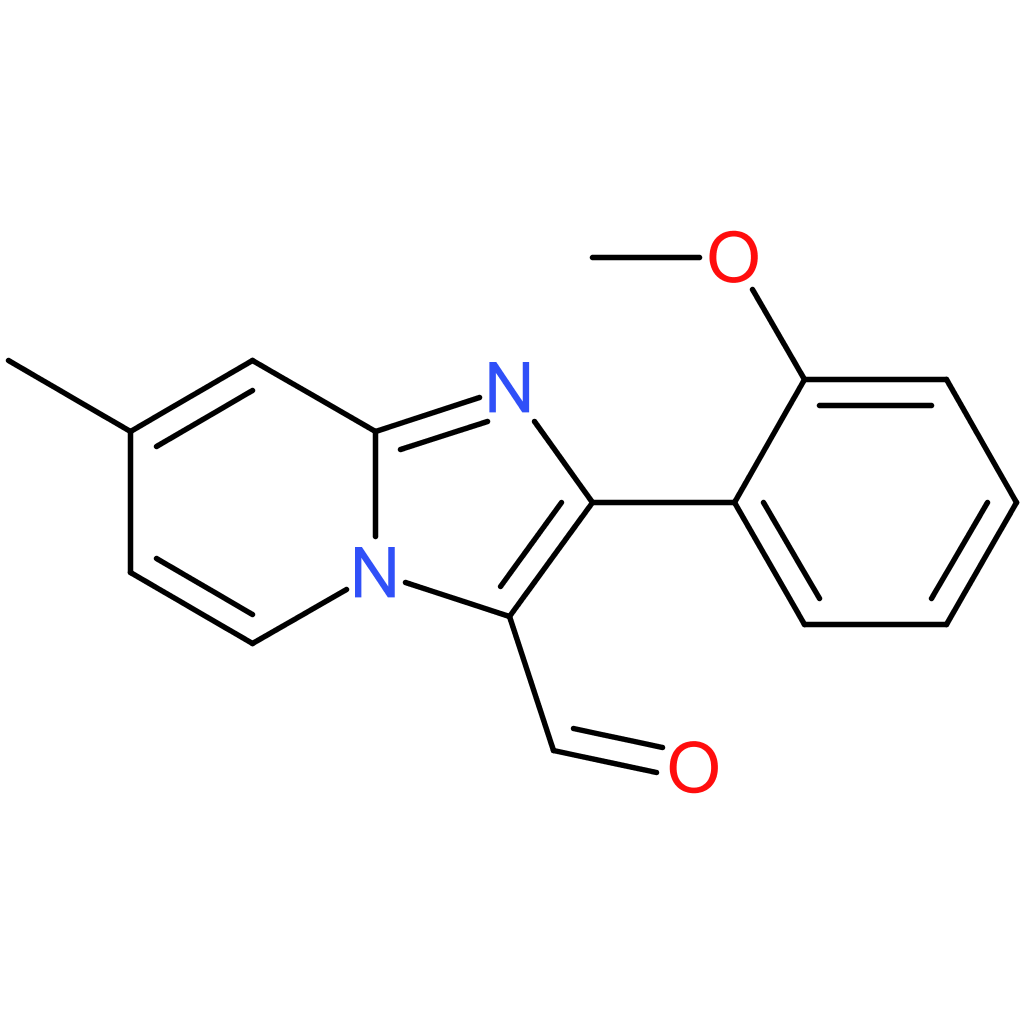 2-(2-methoxyphenyl)-7-methylimidazo[1,2-a]pyridine-3-carbaldehyde
