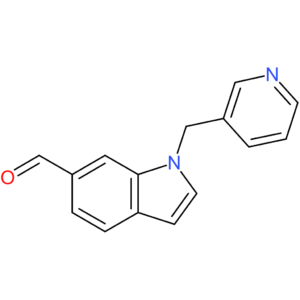 1-(pyridin-3-ylmethyl)-1H-indole-6-carbaldehyde
