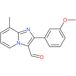 2-(3-methoxyphenyl)-8-methylimidazo[1,2-a]pyridine-3-carbaldehyde