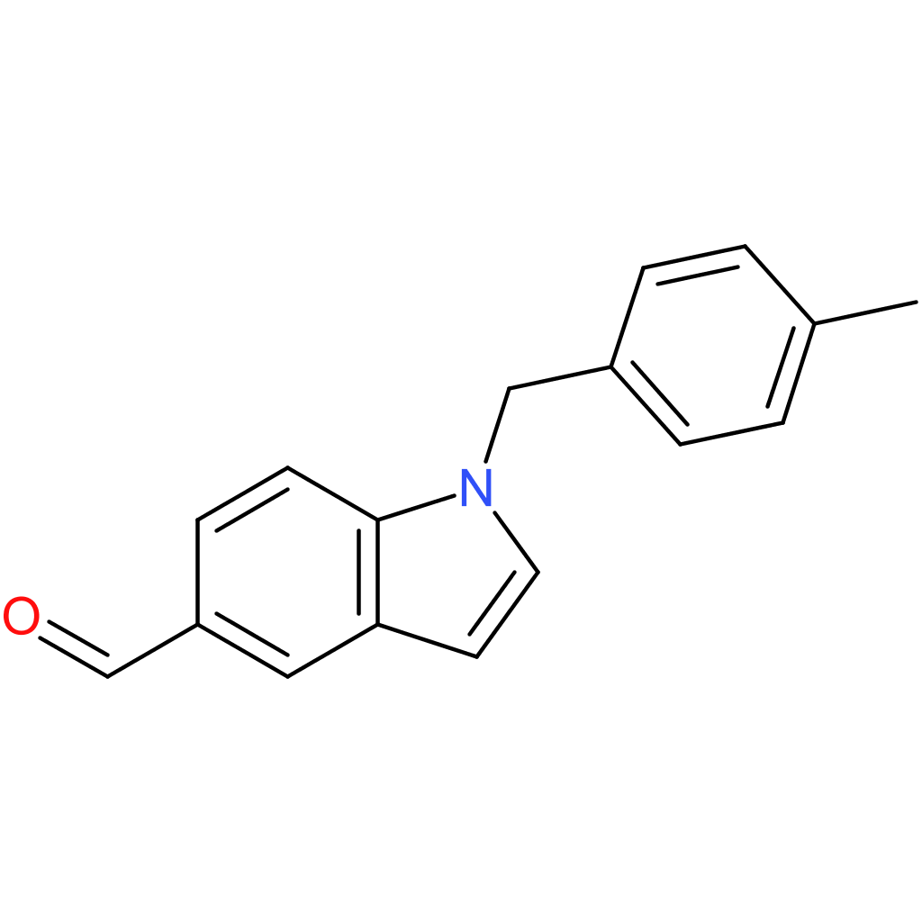 1-(4-methylbenzyl)-1H-indole-5-carbaldehyde