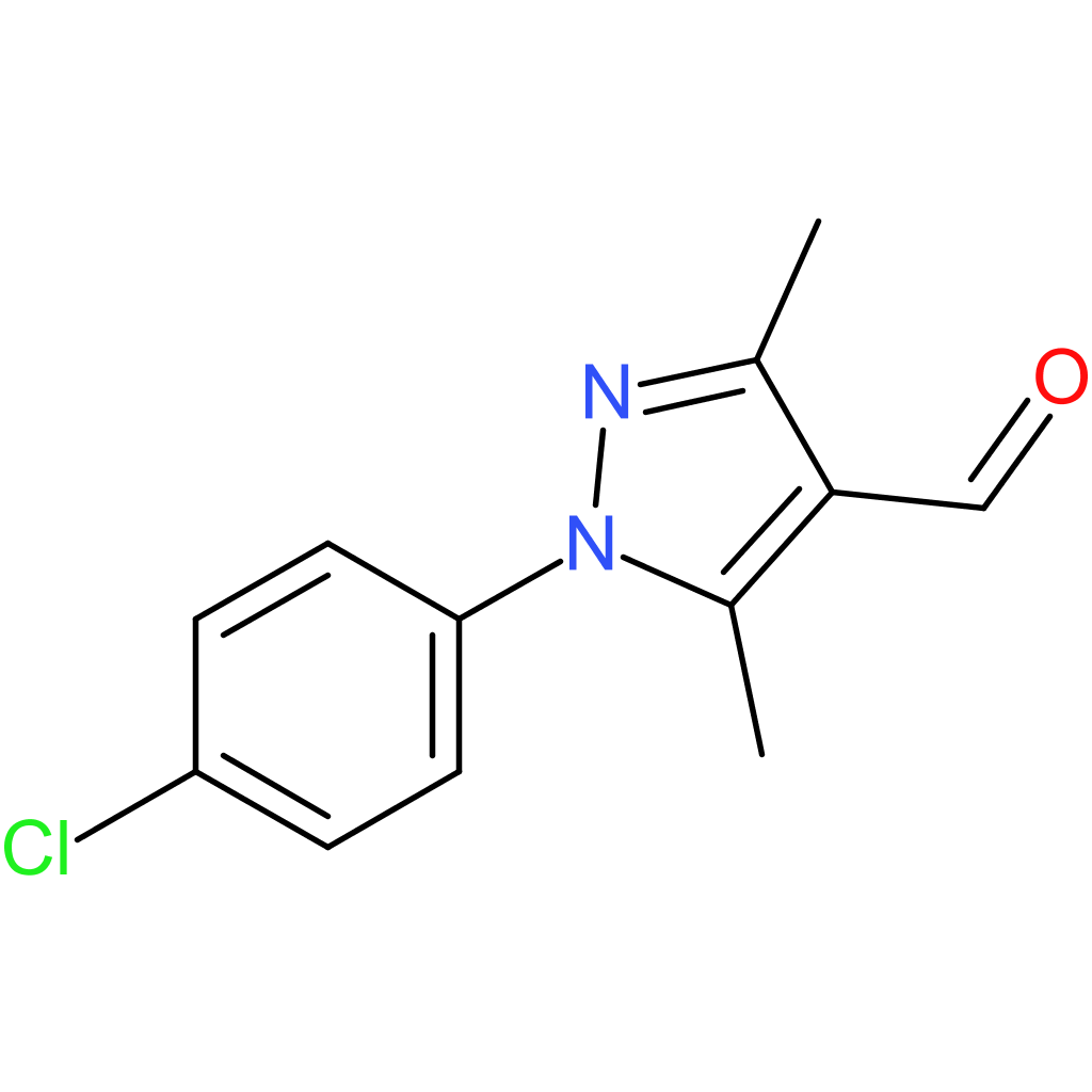 1-(4-chlorophenyl)-3,5-dimethyl-1H-pyrazole-4-carbaldehyde