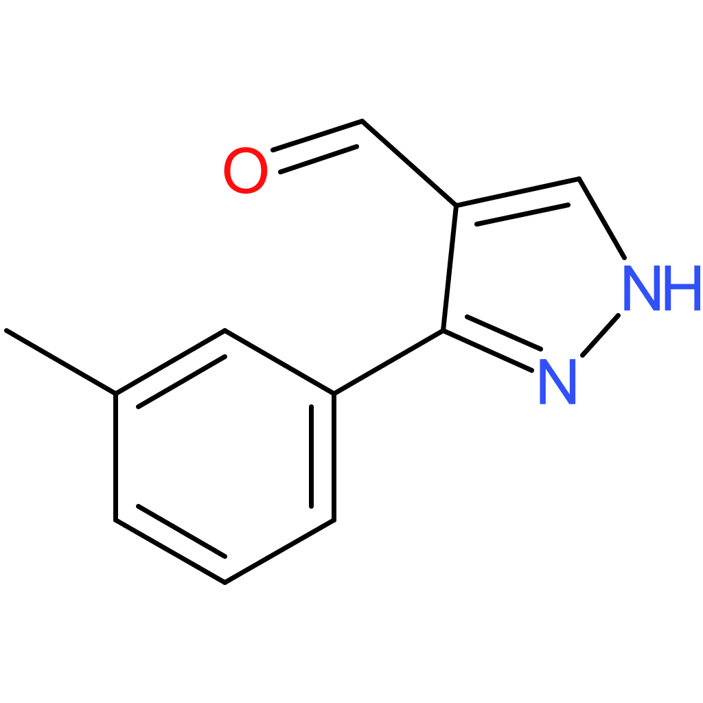 3-(m-tolyl)-1H-pyrazole-4-carbaldehyde