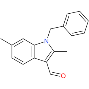 1-benzyl-2,6-dimethyl-1H-indole-3-carbaldehyde