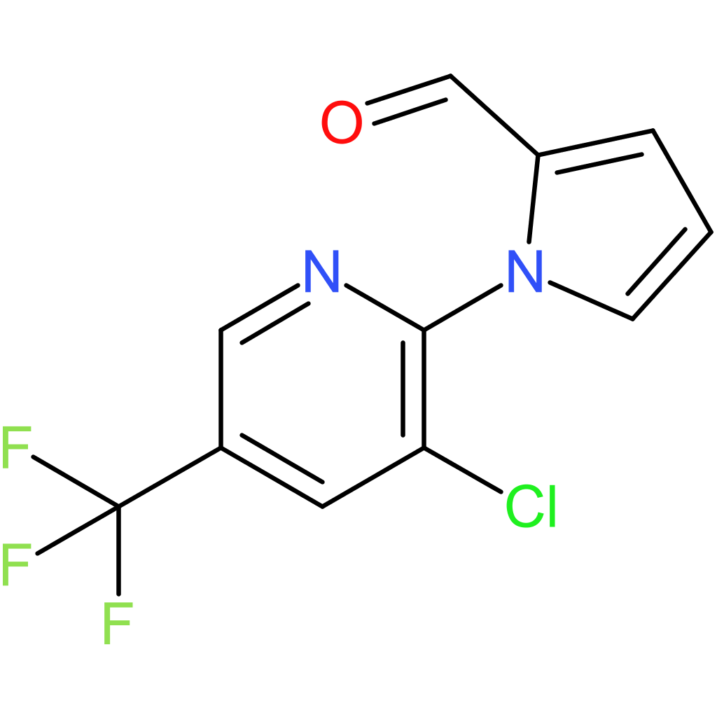 1-(3-chloro-5-(trifluoromethyl)pyridin-2-yl)-1H-pyrrole-2-carbaldehyde
