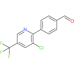 4-(3-chloro-5-(trifluoromethyl)pyridin-2-yl)benzaldehyde