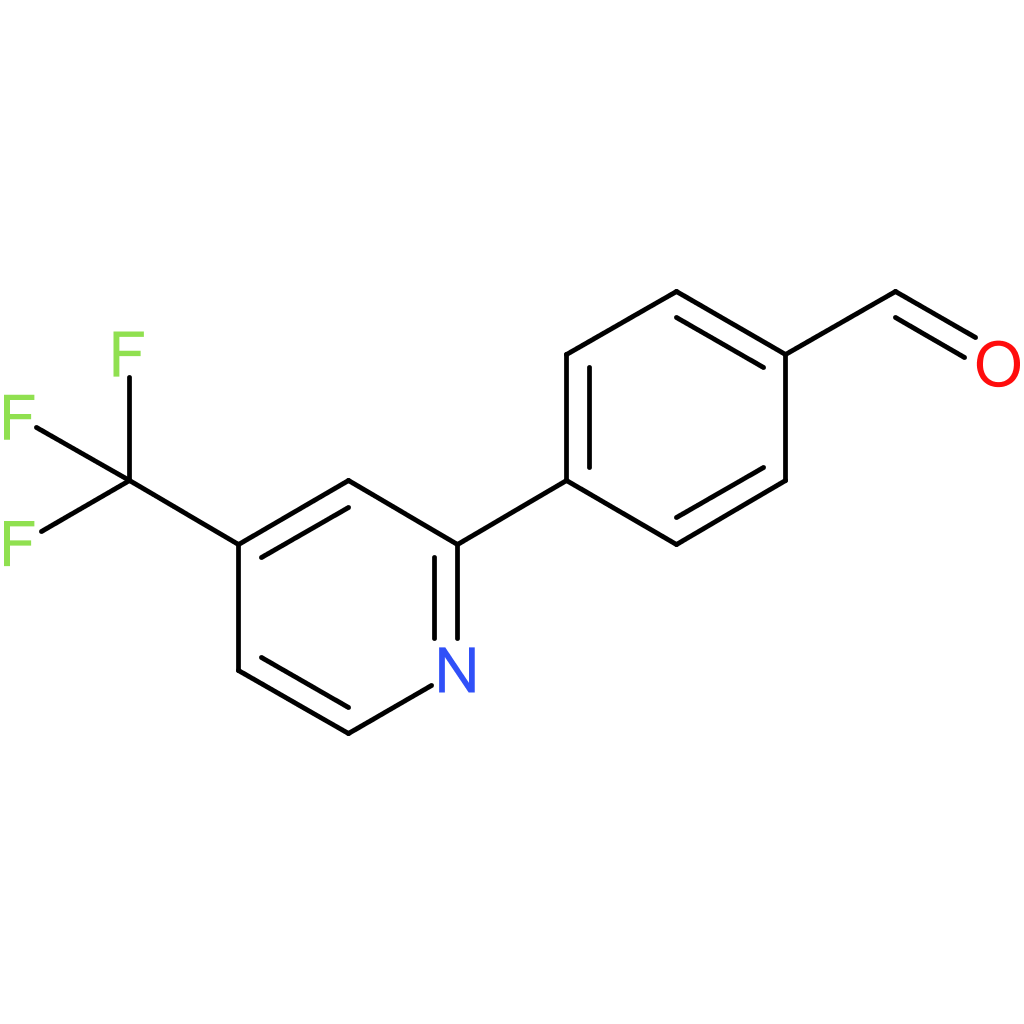 4-(4-(trifluoromethyl)pyridin-2-yl)benzaldehyde