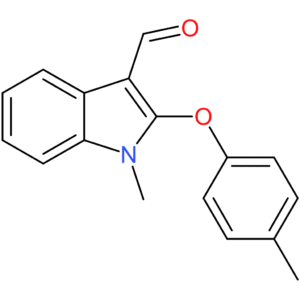 1-methyl-2-(p-tolyloxy)-1H-indole-3-carbaldehyde