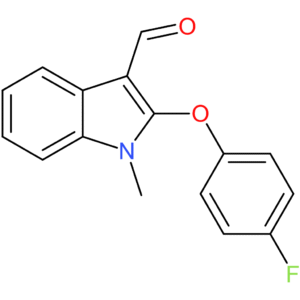 2-(4-fluorophenoxy)-1-methyl-1H-indole-3-carbaldehyde