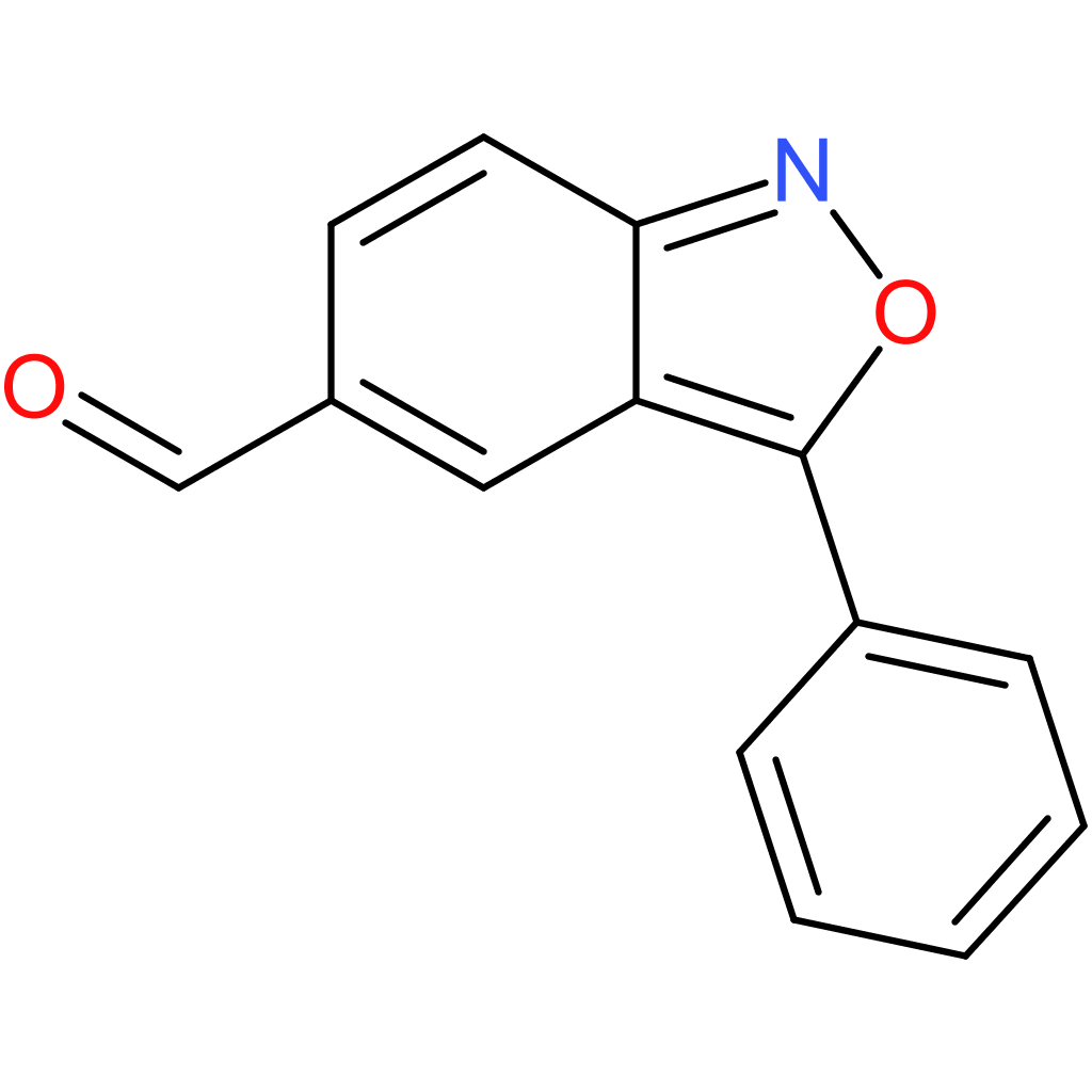3-phenylbenzo[c]isoxazole-5-carbaldehyde