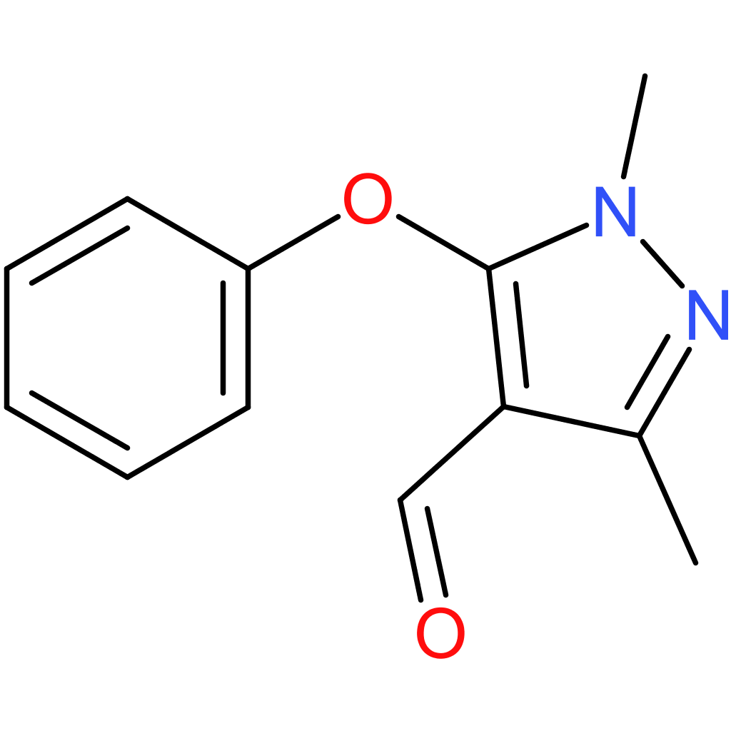 1,3-dimethyl-5-phenoxy-1H-pyrazole-4-carbaldehyde