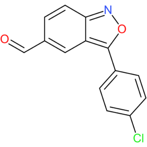 3-(4-chlorophenyl)benzo[c]isoxazole-5-carbaldehyde