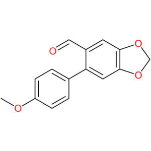 6-(4-methoxyphenyl)benzo[d][1,3]dioxole-5-carbaldehyde