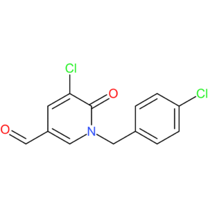 5-chloro-1-(4-chlorobenzyl)-6-oxo-1,6-dihydropyridine-3-carbaldehyde