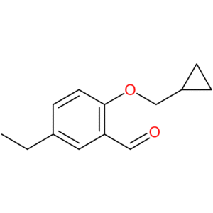 2-(cyclopropylmethoxy)-5-ethylbenzaldehyde