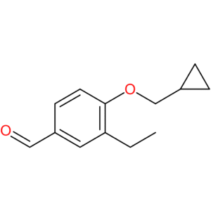 4-(cyclopropylmethoxy)-3-ethylbenzaldehyde